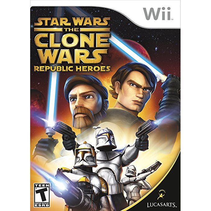 Star Wars Clone Wars: Republic Heroes - Wii