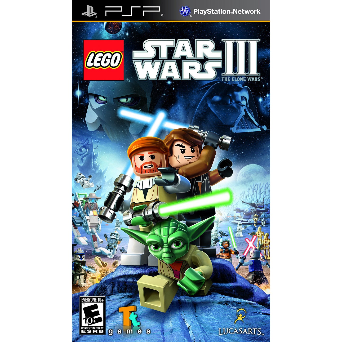 LEGO Star Wars III: The Clone Wars - PSP