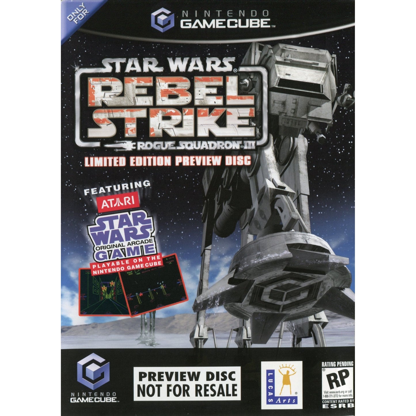 Star Wars Rebel Strike [Preview Disc] - Gamecube