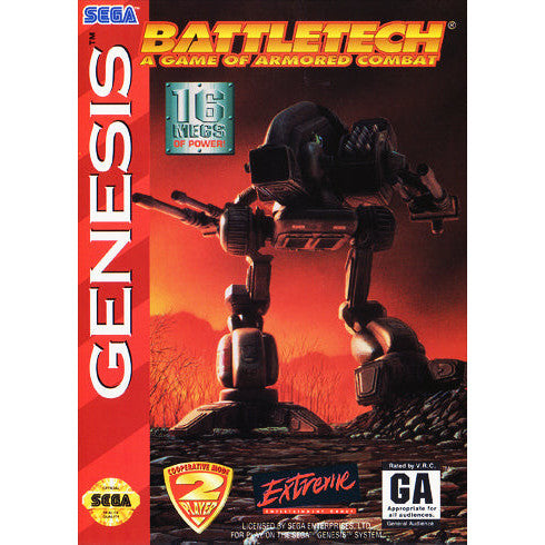 Battletech - Sega Genesis