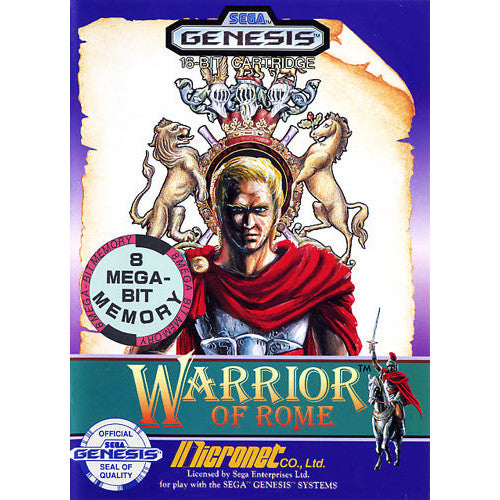 Warrior of Rome - Sega Genesis