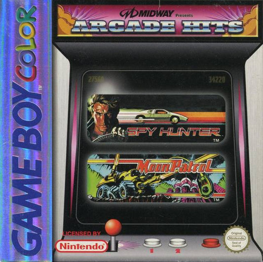 ARCADE HITS MOON PATROL & SPY HUNTER (used)