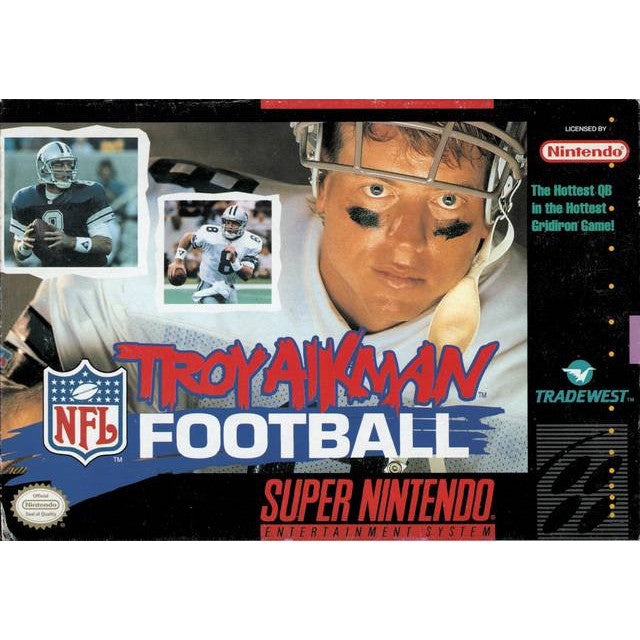 Troy Aikman NFL Football - Super Nintendo