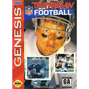 Troy Aikman NFL Football - Sega Genesis