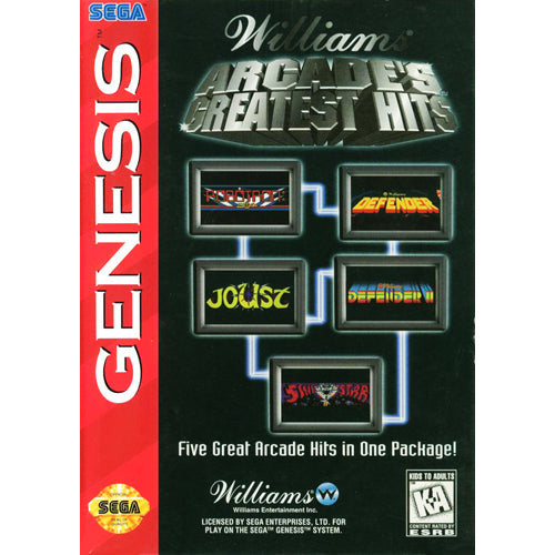 Williams Arcade's Greatest Hits - Sega Genesis