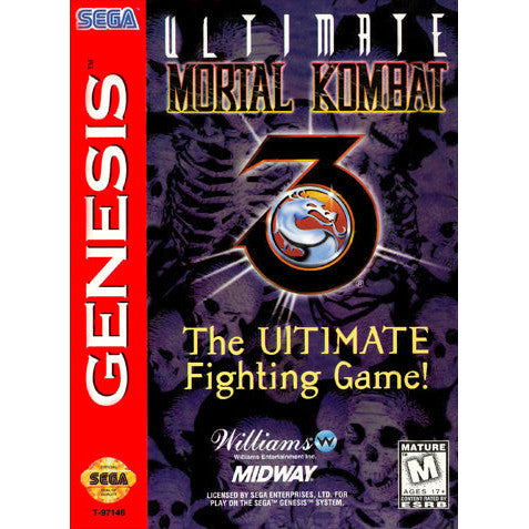 Ultimate Mortal Kombat 3 - Sega Genesis