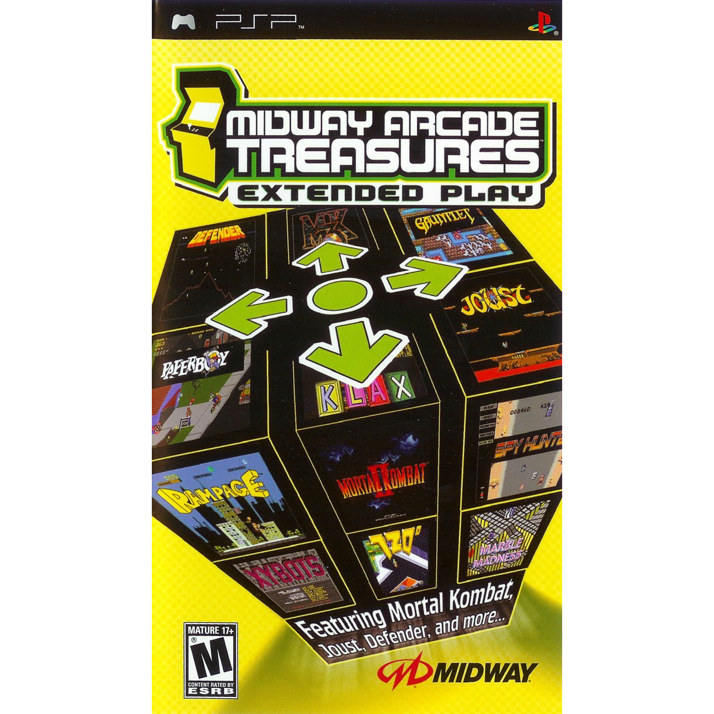 Midway Arcade Treasures Extended Play - PSP