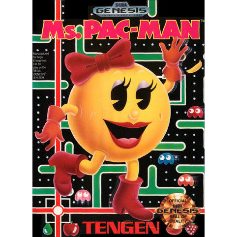 Ms. Pac-Man - Sega Genesis