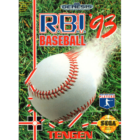 RBI Baseball 93 - Sega Genesis