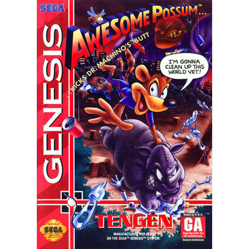 Awesome Possum - Sega Genesis