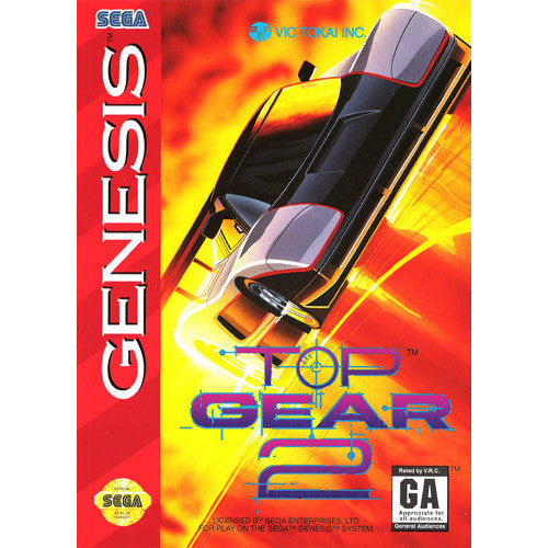 Top Gear 2 - Sega Genesis