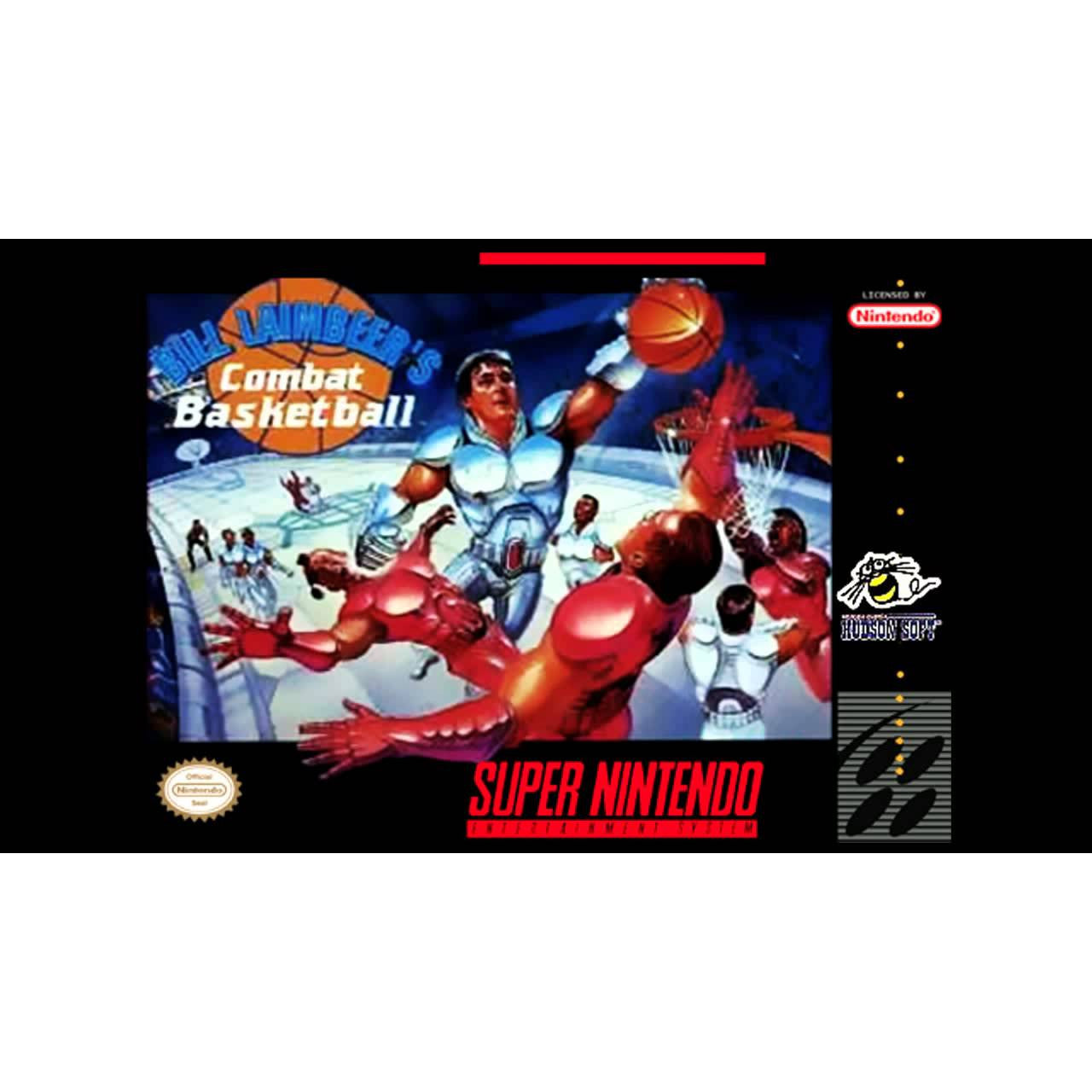 Bill Laimbeer's Combat Basketball - Super Nintendo