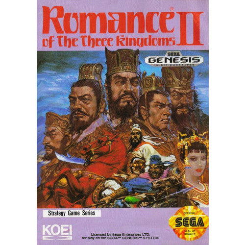 Romance of the Three Kingdoms II - Sega Genesis