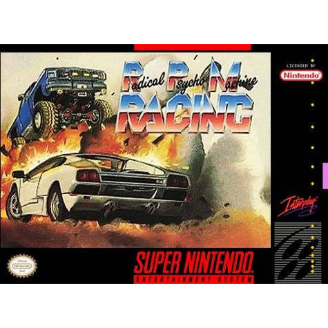 Radical Psycho Machine RPM Racing - Super Nintendo