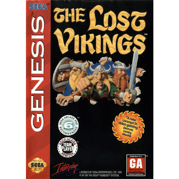 The Lost Vikings - Sega Genesis