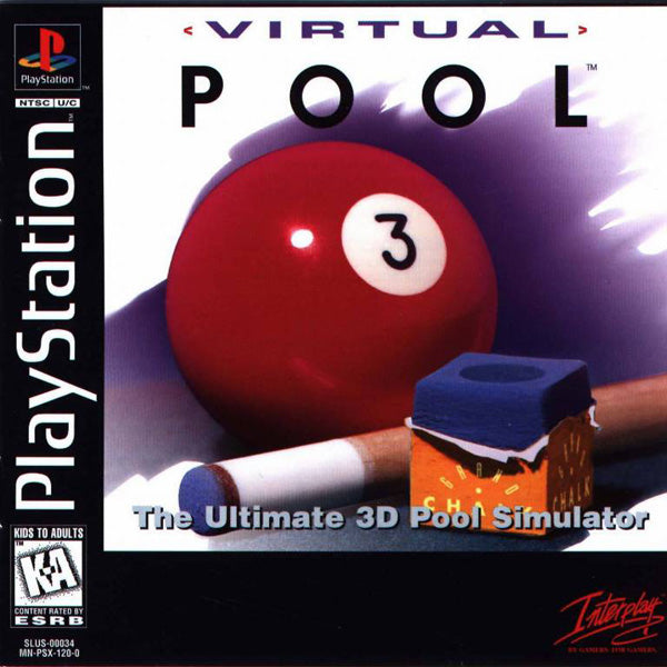 Virtual Pool - Playstation