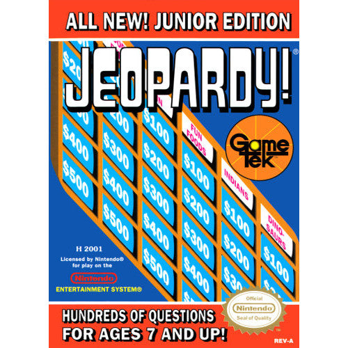 Jeopardy Jr - NES