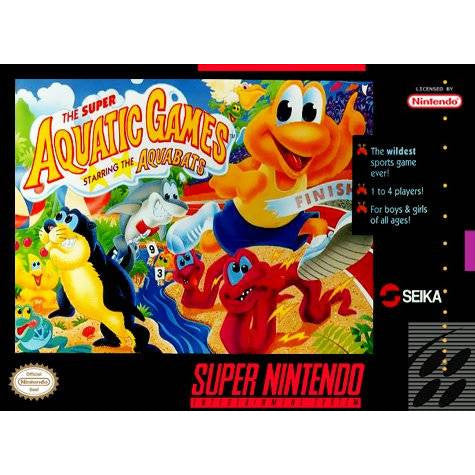 Super Aquatic Games - Super Nintendo