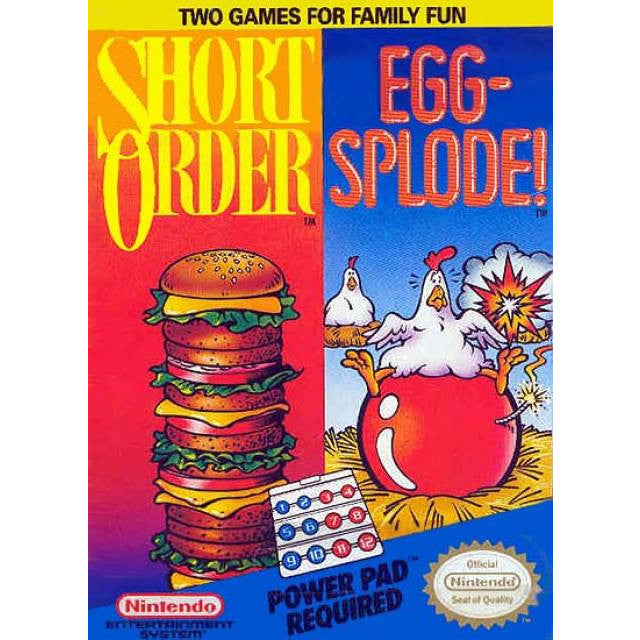 Short Order/Eggsplode - NES