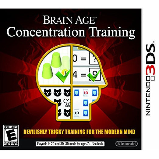 Brain Age: Concentration Training - Nintendo 3DS