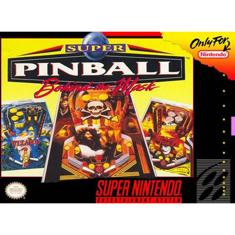 Super Pinball Behind the Mask - Super Nintendo