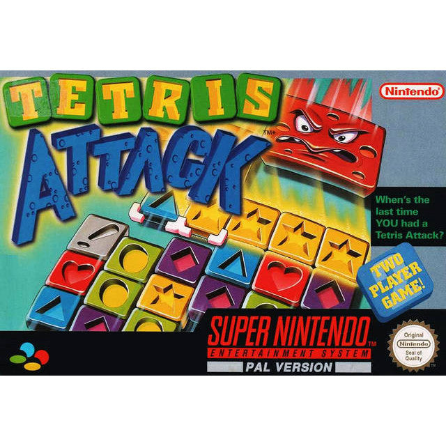 Tetris Attack - Super Nintendo