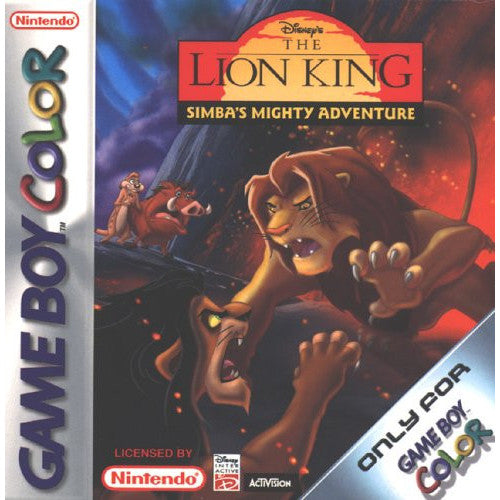 The Lion King Simbas Mighty Adventure - GameBoy Color