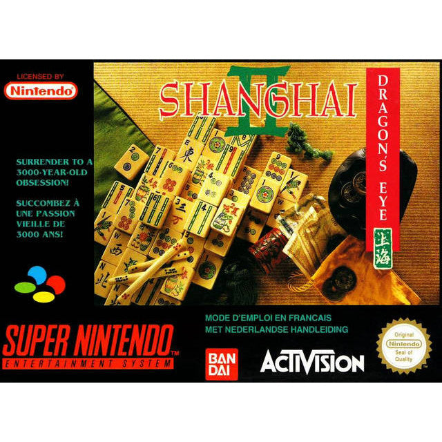 Shanghai II Dragon's Eye - Super Nintendo