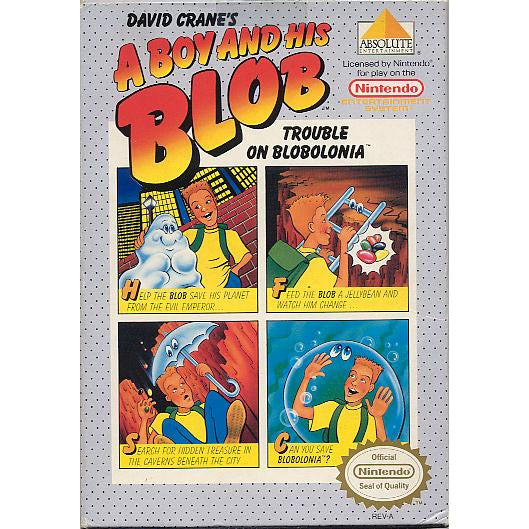 A Boy and His Blob Trouble on Blobolonia - NES