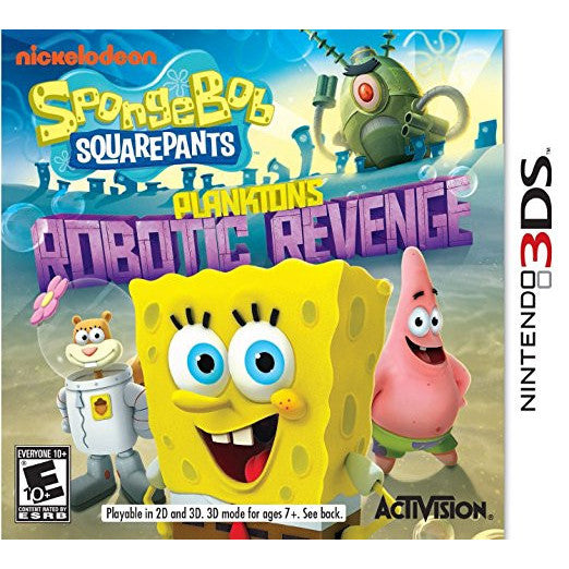 SpongeBob SquarePants: Plankton's Robotic Revenge - Nintendo 3DS