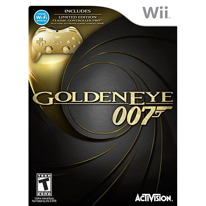 007 GoldenEye [Gold Controller Bundle] - Wii