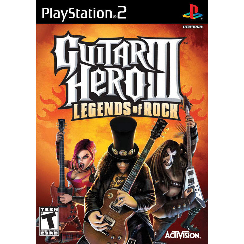 Guitar Hero III Legends of Rock - Playstation 2