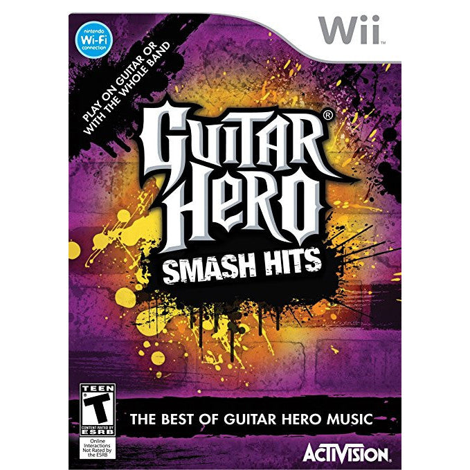 Guitar Hero Smash Hits - Wii