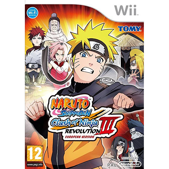 Naruto Shippuden: Clash of Ninja Revolution 3 - Wii