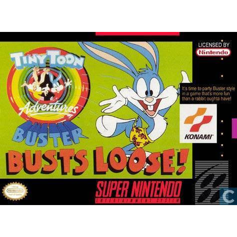 Tiny Toon Adventures Buster Busts Loose - Super Nintendo