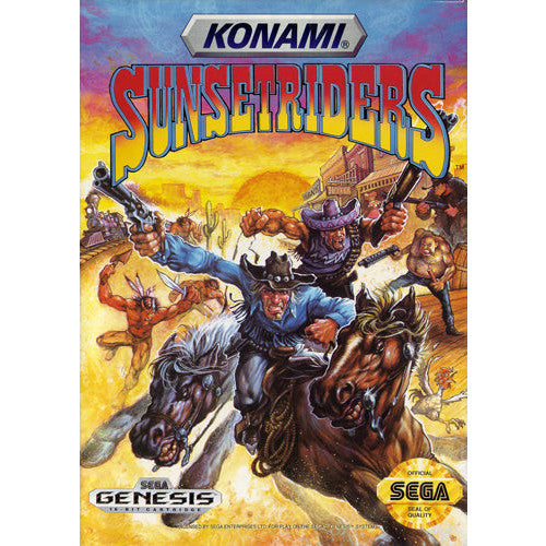 Sunset Riders - Sega Genesis