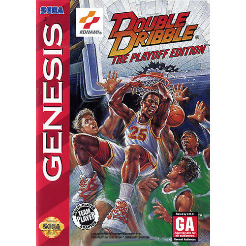 Double Dribble The Playoff Edition - Sega Genesis