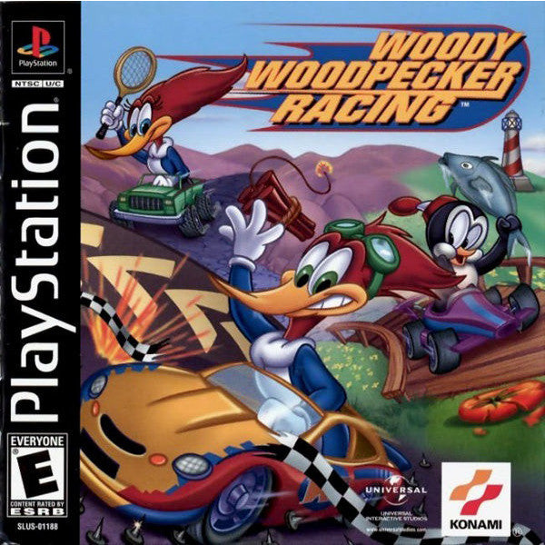 Woody Woodpecker Racing - Playstation