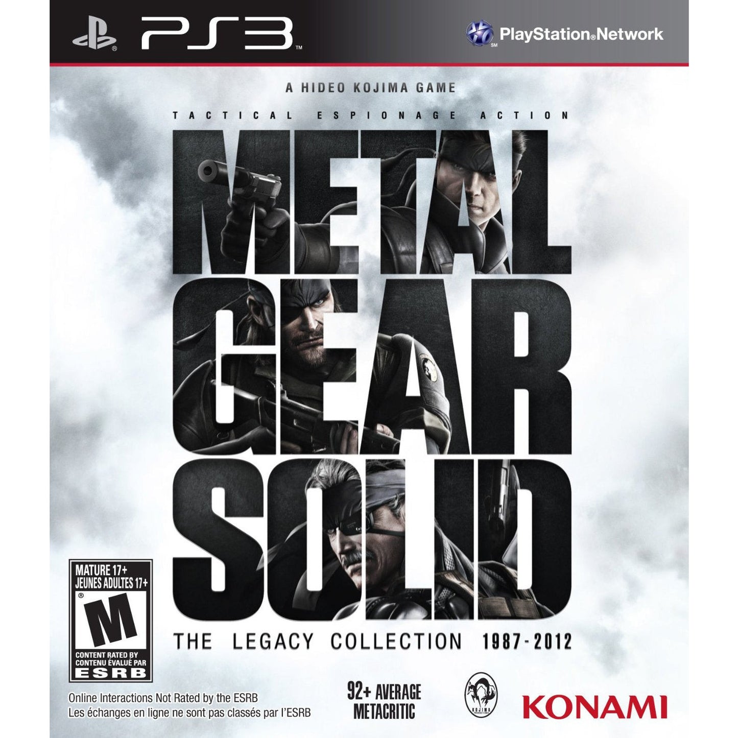 Metal Gear Solid: The Legacy Collection - Playstation 3