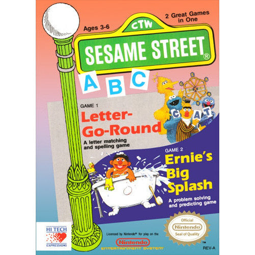 Sesame Street ABC - NES