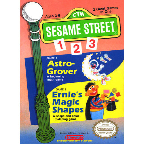 Sesame Street 123 - NES