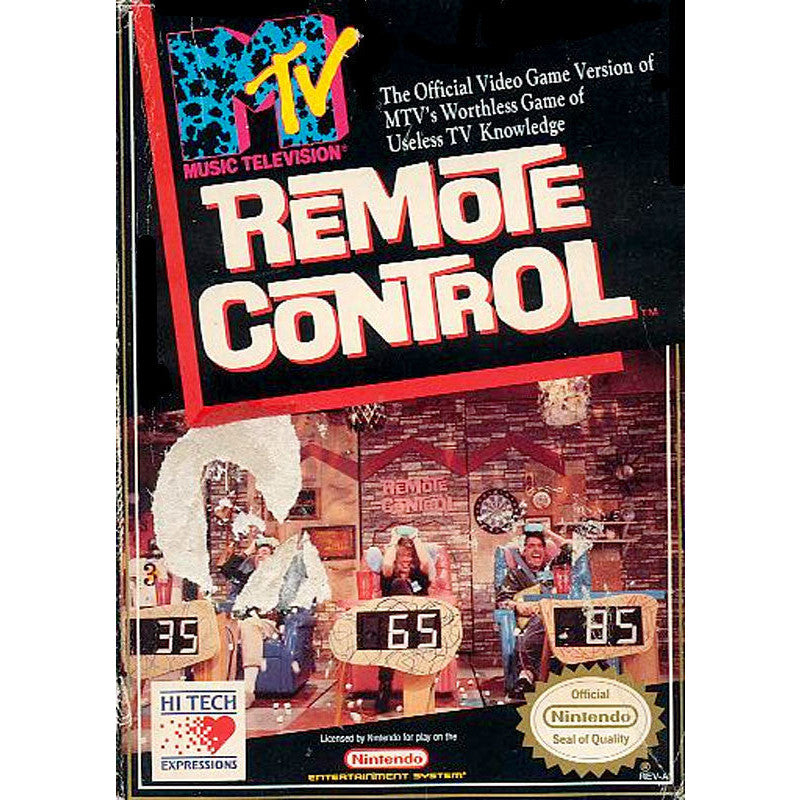 MTV Remote Control - NES