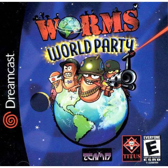 Worms World Party - Sega Dreamcast