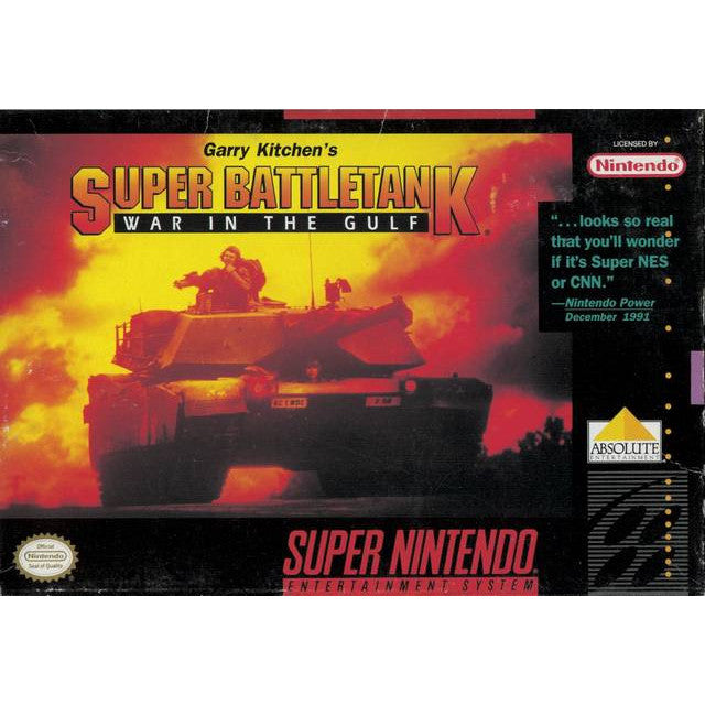 Super Battletank War in the Gulf - Super Nintendo