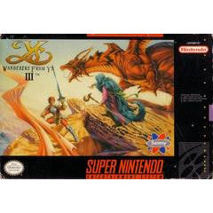 Ys III Wanderers from Ys - Super Nintendo