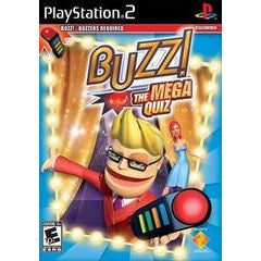 Buzz The Mega Quiz - Playstation 2 Havelock, NC / Complete In Box