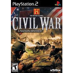 History Channel Civil War A Nation Divided - Playstation 2