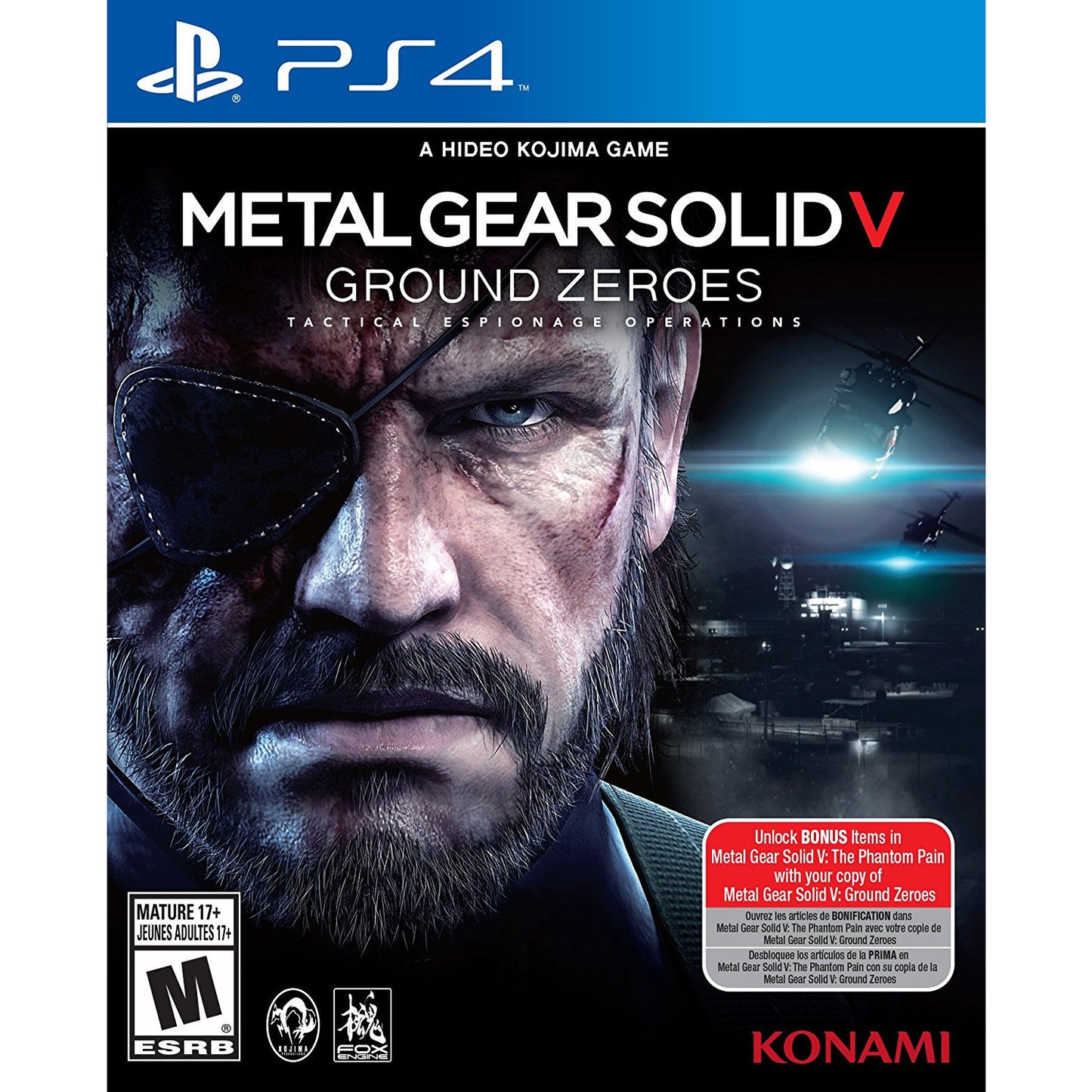 Metal Gear Solid V: Ground Zeroes - Playstation 4