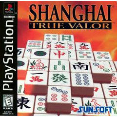 Shanghai True Valor - Playstation