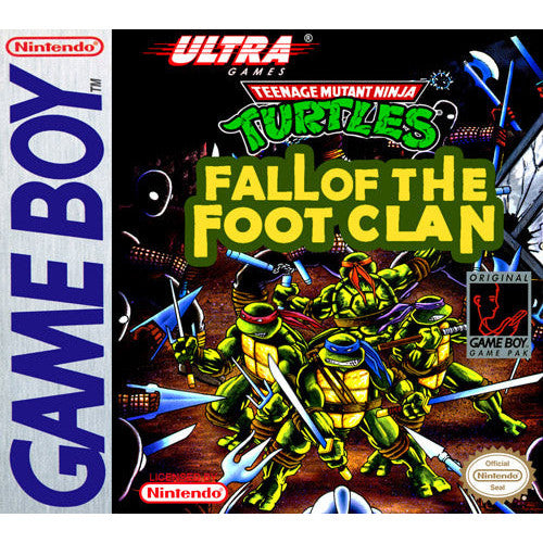 Teenage Mutant Ninja Turtles Fall of the Foot Clan - GameBoy